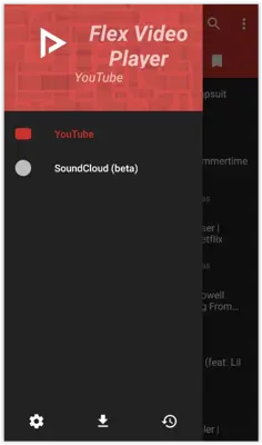 Flex Video Player android App screenshot 0