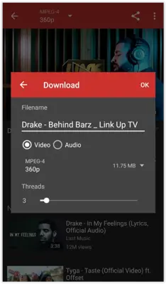 Flex Video Player android App screenshot 5